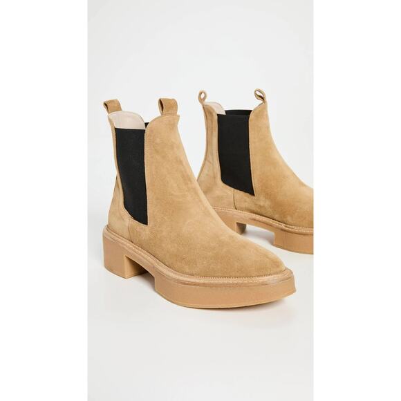 Freda Salvador Tan Ankle Boots - Picture 3 of 6